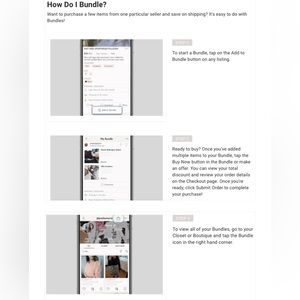 HOW TO BUNDLE (and why we do it!)